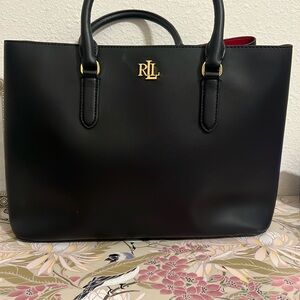 Leather Large Marcy Satchel